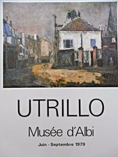 UTRILLO Affiche originale