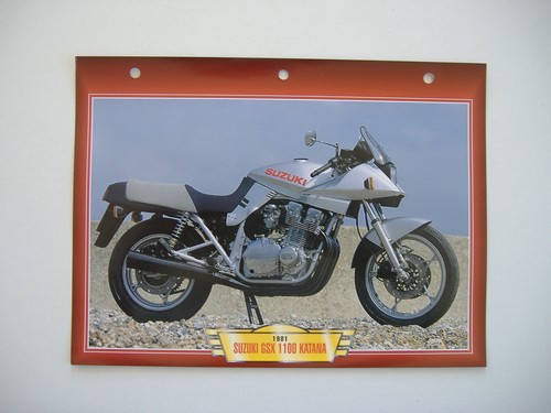 Fiche moto suzuki - fiche, 1100