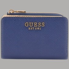 Guess Portefeuille Bleu Pour