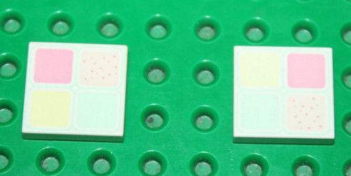 Lego paradisa white tile - 2,