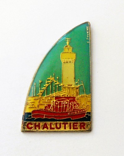 Pin bateau chalutier - bateau,