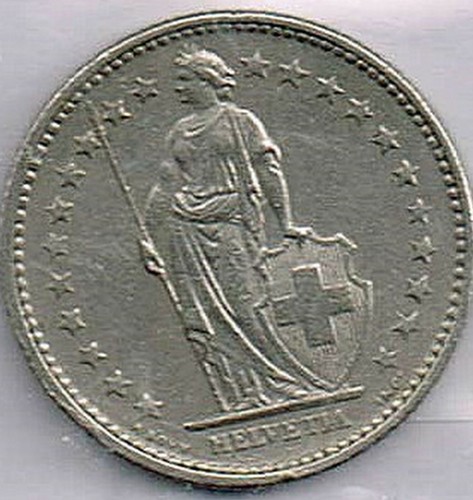 Suisse francs helvetia - francs,