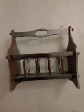 Porte revue en bois  Foncé 