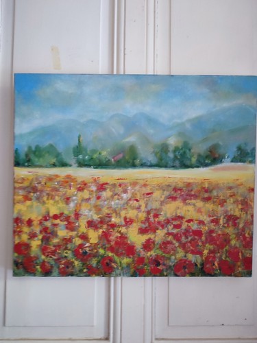 Huile sur toile anonyme - huile,