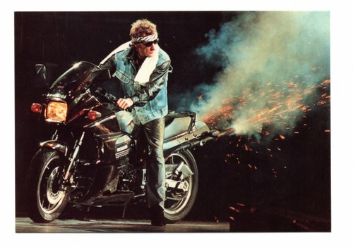 Johnny hallyday carte - carte, postale
