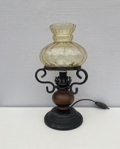 Lampe vintage fer - lampe,