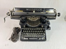 Machine à écrire Woodstock Model E Électrique Typerwriter Après 1920