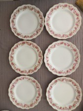 6 ASSIETTES PLATES ANCIENNES