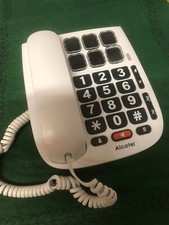 téléphone fixe Alcatel - TMAX10 - avec grosses touches-photo