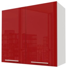 Armoire De Cuisine BRERRA 80x72cm 2 Portes Laquée Couleur Au Choix BR-W3/80
