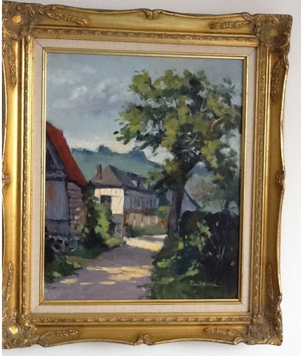Huile sur toile - en, bas