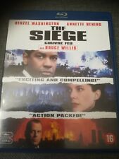 * RARE !! COUVRE FEU BLURAY WASHINGTON A BENING BRUCE WILLIS FOX 