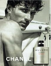 Publicité Advertising 089  2010  Chanel eau toilette homme  Allure Sport