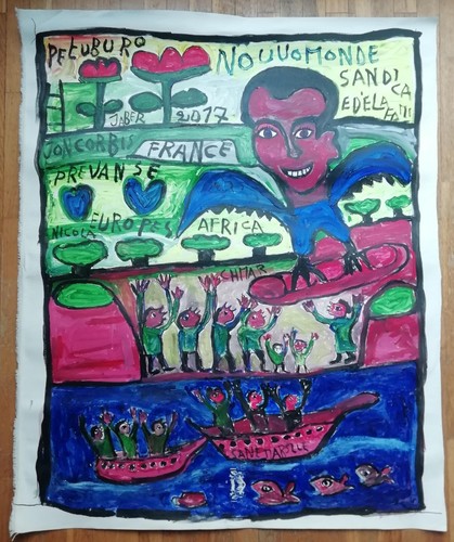 Acrylique sur toile jaber - jaber, al