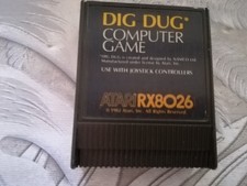 JEU DIG DUG POUR ATARI 800 XL - jeu d'arcade de 1982 Voir URL ci-dessous