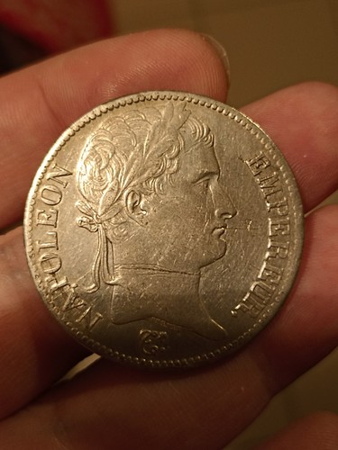 Francs argent napoleon - 5,