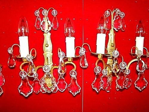 Paire appliques bronze et - paire,