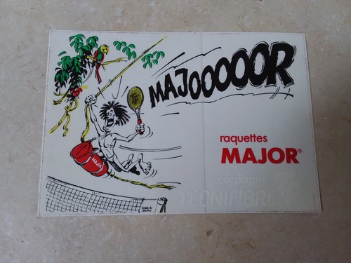Ancien autocollant raquettes