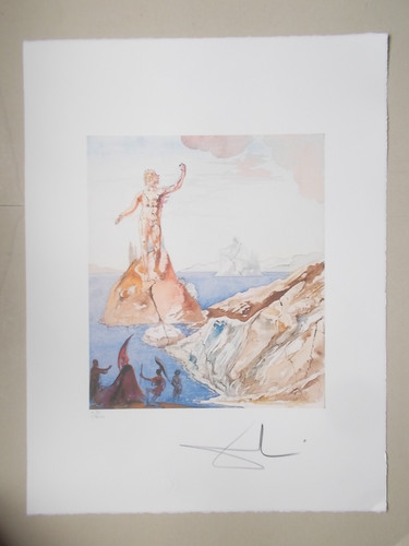 Lithographie salvador dali - lithographie,,