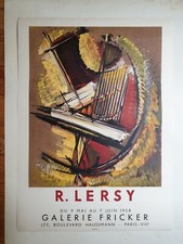 Galerie Fricker R. Lersy 1958