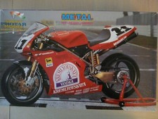 Maquette Moto PROTAR 1/9 Ref 13277 Ducati 916 Desmosquattro Team Ducati Corse V.