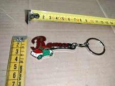 Gadget Pendentif Porte-Clé en Métal de Collection Fiat 500 Ville De Roma Ita