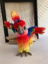 625⚜️ Peluche Doudou Perroquet Interactif Mon Perroquet Star Show Coco Fur Real