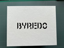 BYREDO Boîte à eau de cologne vide grand format blanche parfait état LUXE