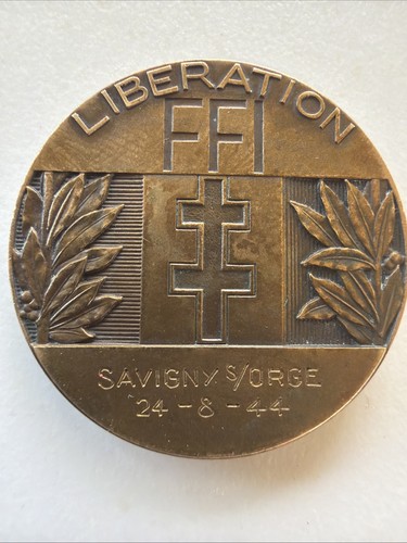 Ww2 rare médaille bronze ffi - ww2,