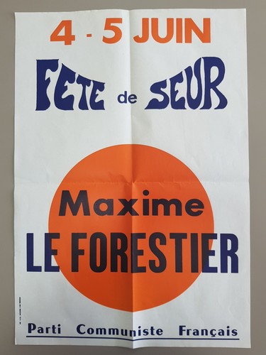 Affiche parti communiste - affiche,