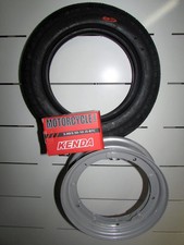 VESPA 50 SPÉCIALE 1976 (V5B3T) KIT ROUE 3 00 10 PNEU CHAMBRE ET JANTE