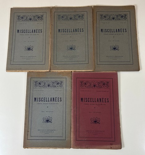 Lot miscellanées - 5,
