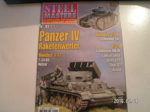 Revue steel masters n 92 - masters, n°92