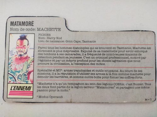 Joe machette ripper - ,