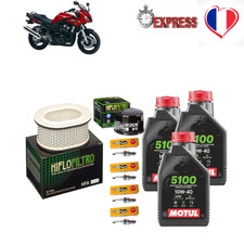 Kit Révision Vidange Filtre Air / Huile Bougies YAMAHA 600 FZS FAZER 1998 à 2003