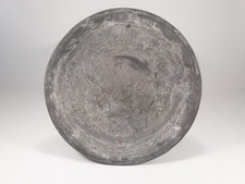 ASSIETTE étain 1766  Pré REVOLUTION XVIII  poinçon LOUIS PERRIN FILS Suisse