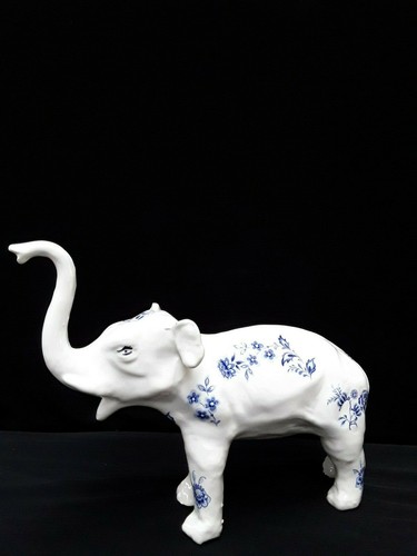 éléphant faience desvres - Éléphant,