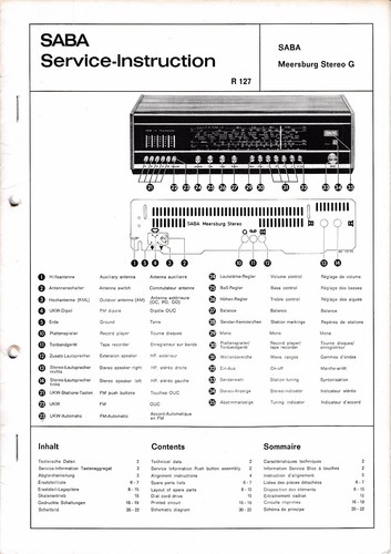 Service manuel instructions - service,