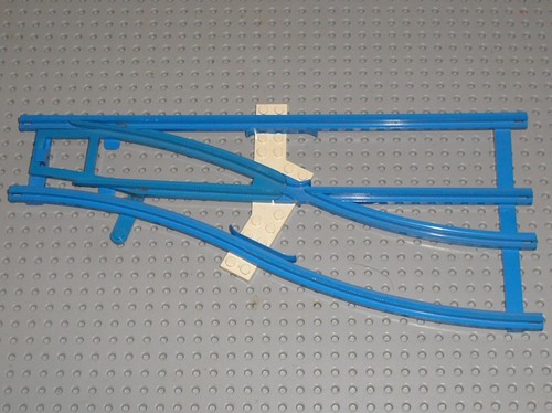 Croisement rail lego - lego, train