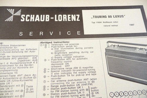 Service manuel instructions - service, d'instructions