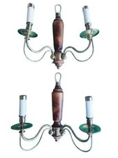 Paire grandes appliques - de,