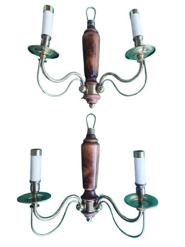 Paire grandes appliques - paire,