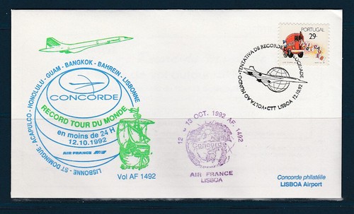 Enveloppe vol concorde air - (,