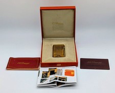 S.T.Dupont Ligne 1 Vintage Briquet–Goldfinish– Fullset – Pièce #1631