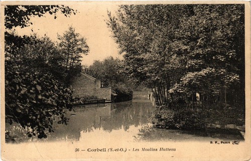 Cpa corbeil les - cpa,