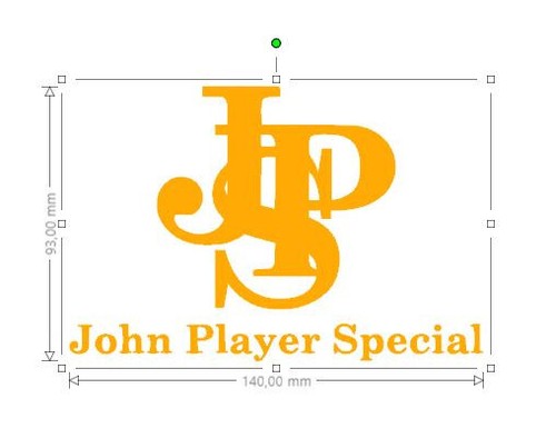 Sticker vinyle - j,