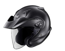 Casque moto plat noir Arai Jet