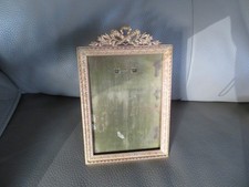 ancien cadre photo en bronze