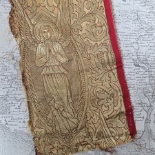 Large GALON ANCIEN avec Anges