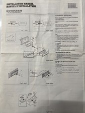 KEHM9500 -8500-8000-Pioneer Installation Manuel